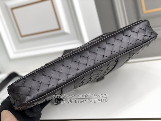 Bottega veneta高端男包 98083 寶緹嘉原單胎牛皮男包 BV經典款編織包男士手提公事包  gxz1366